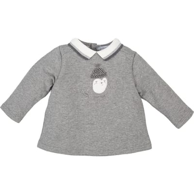 Trui met lange mouwen en reverskraag 3810W17 baby