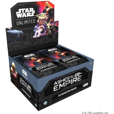 Star Wars: Unlimited TCG Ashes of the Empire Booster Box (24 Packs)
