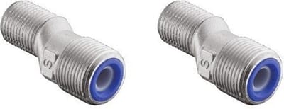 Hansgrohe S koppelingen per paar 1/2 x3/4 chroom