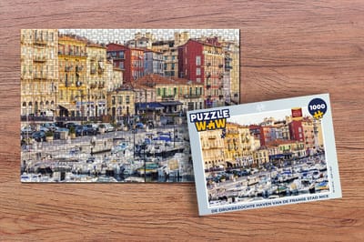 Puzzel Haven - Nice - Frankrijk - Legpuzzel - Puzzel 1000 stukjes volwassenen