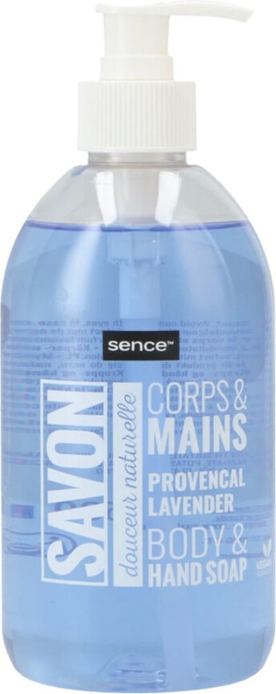 1 x Sence - Provencal Lavendel - Handzeep - Savon - 500 ml - Handzeep - Lavendel - Handen Reinigen - Vloeibare Handzeep - Mild Reinigen