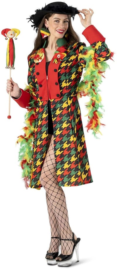 Carnaval jas Ebony