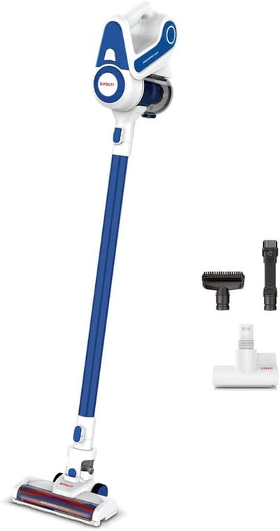 Draadloze Steelstofzuiger 2-in-1 met Cycloontechnologie en Tot 40 Min. Accuduur