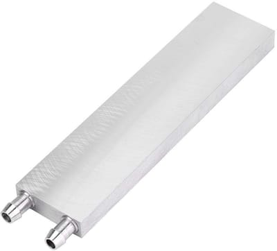 Aluminium Waterkoelingsblok voor Laptop en PC Koelsystemen - 40x160x12 mm