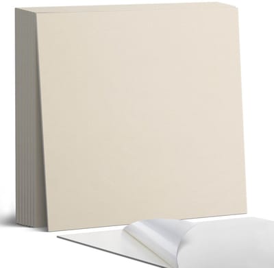 Coloray Plaktegels - Romig Portugese Tegels - 30 cm x 30 cm - Romig Plaktegels - 9 stuks - Vierkant PVC Tegels - Plaktegels Keuken - Zelfklevende Vloertegels - Vinyltegels Vloer Zelfklevend - Zelfklevende Tegels