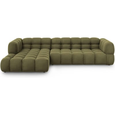 4-zits hoekbank Sky links velvet | Cosmopolitan Design