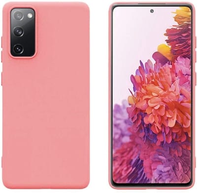 Hoesje Geschikt Voor Samsung Galaxy S20 fe hoesje - S20 fe hoesje Licht Roze - Hoesje Geschikt Voor Samsung Galaxy S20 fe hoesje Nano Liquid siliconen Backcover- hoesje Hoesje Geschikt Voor Samsung Galaxy S20 fe