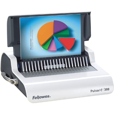 Fellowes inbindmachine Pulsar-e elekrisch plastic bindrug, 300 vel