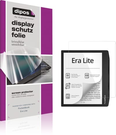 dipos – 2x Beschermfolie geschikt voor PocketBook Era Lite | Krasbestendige & heldere Screenprotector Ultra-Thin
