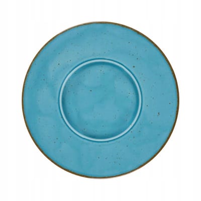 Renovatie van Muza K6 Turkoois Plat Bord 27 cm 27