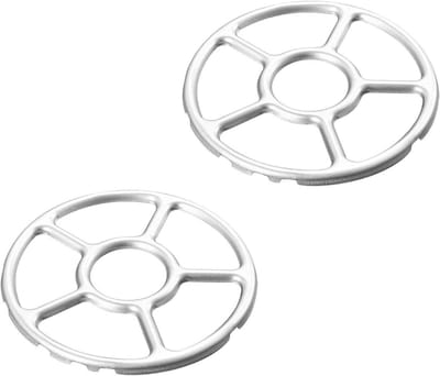 Multifunctionele Gasring Reductiemiddel - Universeel Fornuisrek - Antislip Kachelring - Standaardrek Fornuis - Gasfornuis Kookplaat Stand - Anti-slip - 2 Stuks