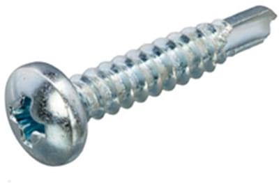 Zelfborende Plaatschroeven - Phillips 2 Bolkop - 4,8 x 22mm - Voldraad - Verzinkt (200 stuks)