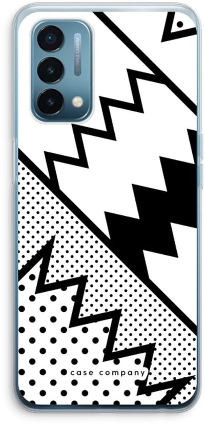 Case Company® - Hoesje geschikt voor OnePlus Nord N200 5G hoesje - Pop Art #5 - Soft Cover Telefoonhoesje - Bescherming aan alle Kanten en Schermrand