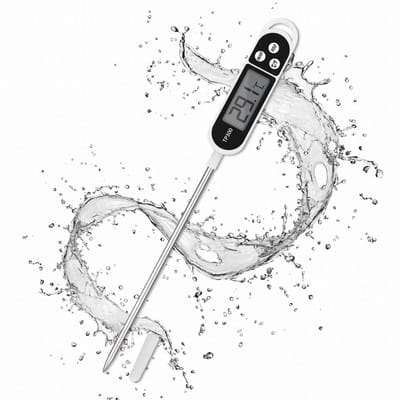 Dailygoods- Keukenthermometer Digitaal - Vleesthermometer - Keukenthermometer voor Vloeistof - Voedselthermometer - Meetbereik - Roestvrij Staal
