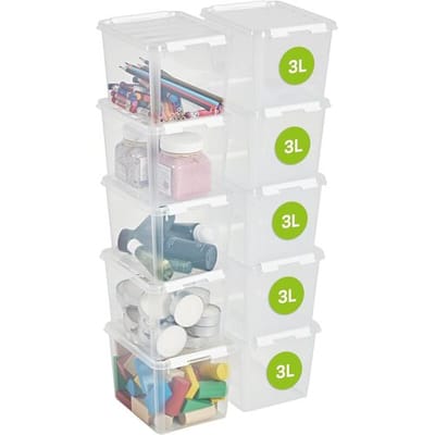SmartStore - Classic 03 Opbergbox 3 liter - Polypropyleen - Transparant