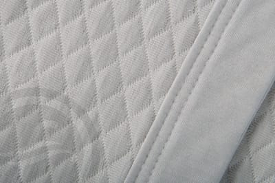 White Cloudz Zomerdeken - Afmeting: 220 x 260 cm - Kleur: Grijs