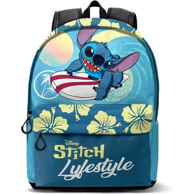 Disney Stitch Rugzak Lifestyle - 2 Vakken - Premium Quality - Laptop / tablet vak - Hoogte 44cm