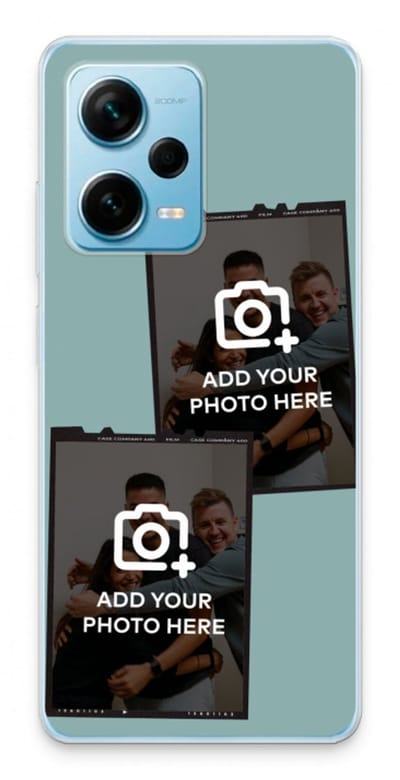 Gepersonaliseerd - Case Company® - Hoesje geschikt voor Xiaomi Redmi Note 12 Pro Plus hoesje - Polaroid Zwart - Soft Cover Telefoonhoesje - Bescherming aan alle Kanten en Schermrand