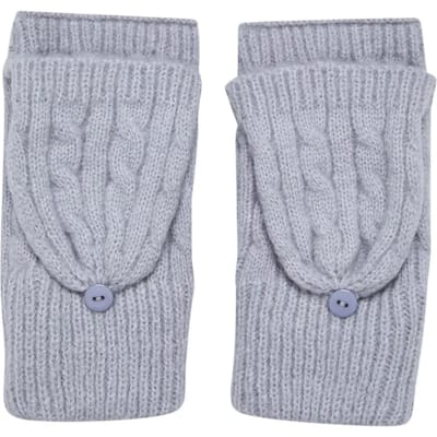 Urban Classics - Open Mitten Winterhandschoenen - L/XL - Grijs
