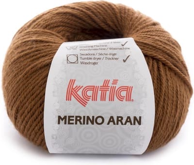 Katia Merino Aran - 37 lichtbruin - Merinogaren