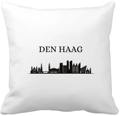 Akyol - den haag Kussen hoes - Rotterdam - hagenezen, hagenaren of toeristen - stad - den haag - zuid holland - 40 bij 40 cm