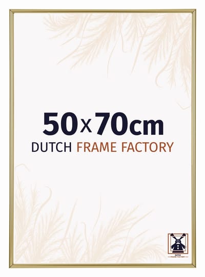 Fotolijst 50x70 cm - Kunststof - Goud - Angers