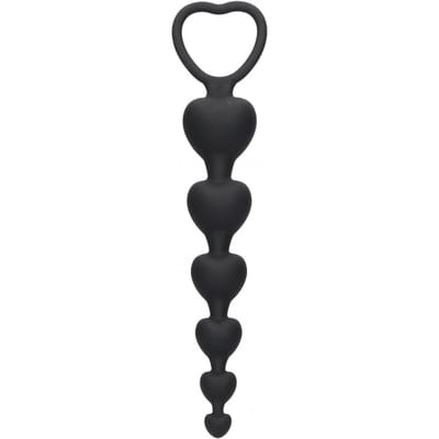 Ouch! - Anaal Kralen Ketting - Zwart