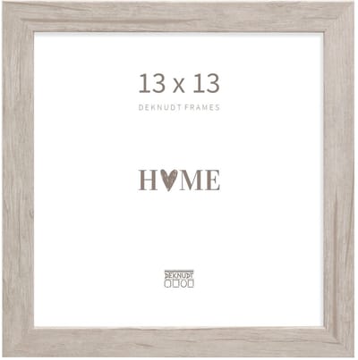Deknudt Frames fotolijst S45RH1 - naturel - grijs - hout - 13x13 cm