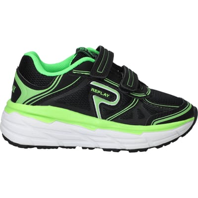 Replay Christal Sneakers - Jongens - Zwart - Maat:25