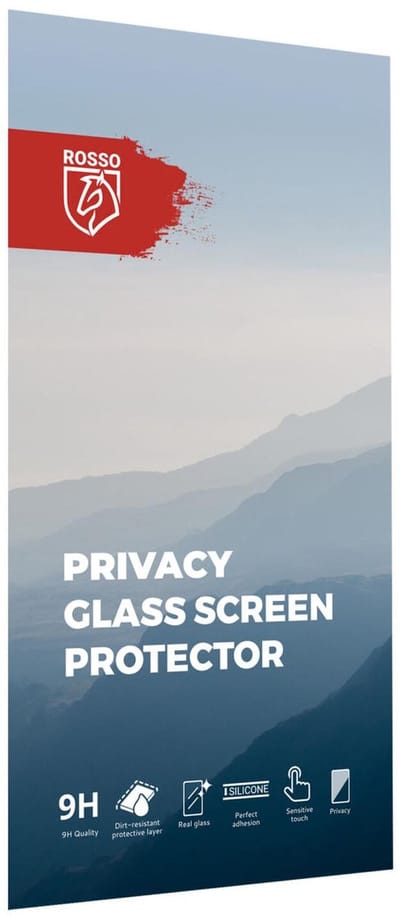 Rosso Privacy Screen Protector Geschikt voor Motorola Moto G36 - 9H Gehard Glas - Case Friendly Tempered Glass - Eenvoudige Installatie