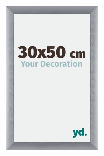 Your Decoration - Fotolijst 30x50 cm - Aluminium - Zilver Geborsteld - Tucson