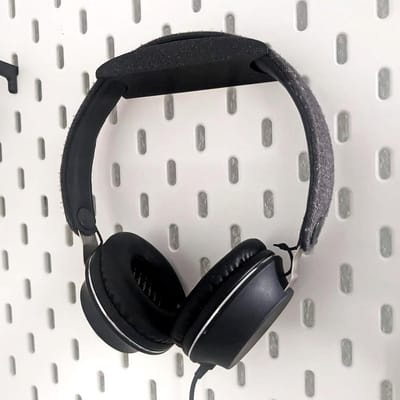 Hoofdtelefoonhouder voor IKEA Skadis geperforeerde plaat - Accessoires voor headset bevestiging