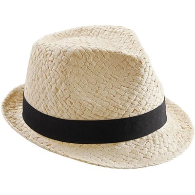 Beechfield Unisex Festival Trilby Volwassenen (Natuurlijk)
