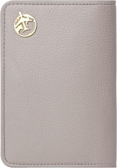 Leren paspoorthoes voor mannen en vrouwen, PU leer, reisbescherming, paspoort, instapkaart, ID-kaart, stijlvol en duurzaam