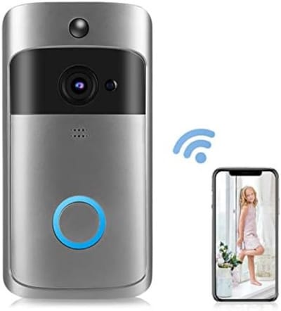 Lexium Video deurbel zonder abonnement - Deurbel met camera - Draadloze video deurbel - Beveiliging woning - Deurbel met app - Slimme deurbel - Geen maandelijkse kosten - Beveiligingscamera - WiFi deurbel - Voor smartphone en tablet