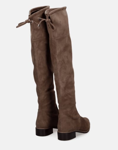 Pedro Miralles Dames Laars | Taupe | Maat: 42