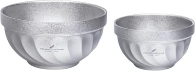 Dubbele Wand Titanium Kommen 500ml en 800ml voor Havermout, Rijst en Soep - Ultralichte, Draagbare Tafelgerei voor Buiten en Kamperen