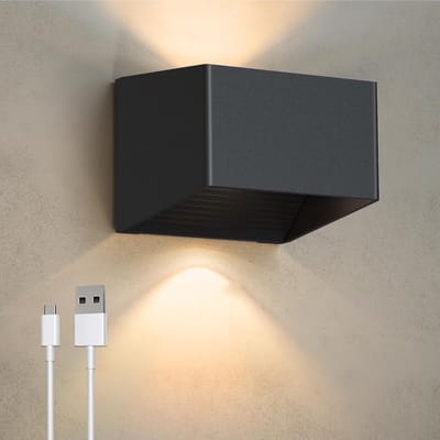 Solacis Wandlamp oplaadbaar - Wandlamp - Wandlamp oplaadbaar binnen - Wandlamp binnen - Must have voor in uw woning!