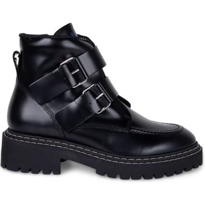 Nubikk Frankie Finch Black Mirror Leather Maat: 36 | Laarzen Outlet | Dames | Zwart