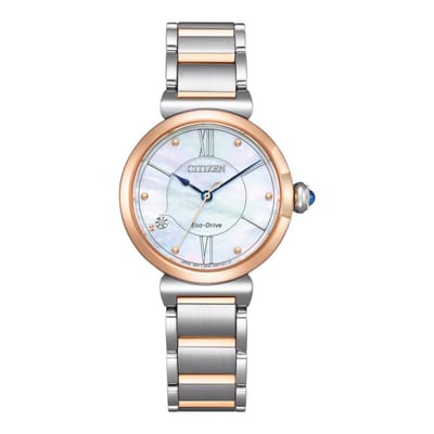 Citizen EM1074-82D Horloge - Staal - Zilverkleurig - Ø 29 mm