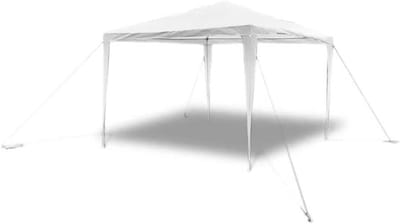 Partytent - Tuinpaviljoen - Buitenfeesten - Stalen frame - 3 x 3 meter - Wit