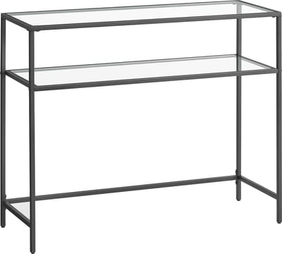 FurnStar - Dressior - Console tafel - Sidetable - 100x80x35cm – Zwart