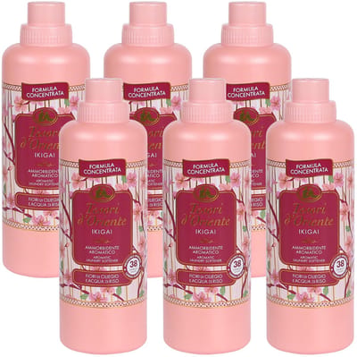 Tesori d'Oriente Ikigai Therapy geconcentreerde spoelvloeistof 6x760 ml