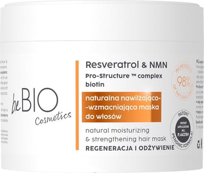 Longevity natuurlijk haarmasker Regeneratie en voeding 250ml