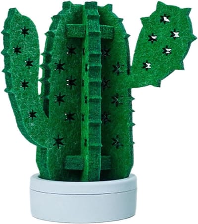 Reptielenbevochtiger - Terrarium Mister - Vochtige Habitat Creëren - Natuurlijke Verdamping - 14 cm Hoog - Cactus Vorm