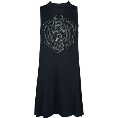 Harry Potter Mini-jurk - Dark Mark - S tot M - voor Vrouwen - zwart
