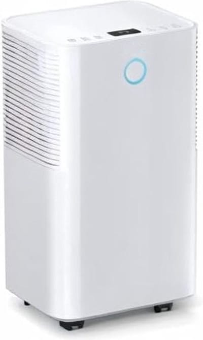 Luxe Luchtontvochtiger en Luchtreiniger – Slaapkamer, Badkamer, Woonkamer, Kelder – Dehumidifier – Clean Air – 200W – Wit