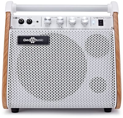 VISIONAMP Drum & Keyboard Amplifier, White
