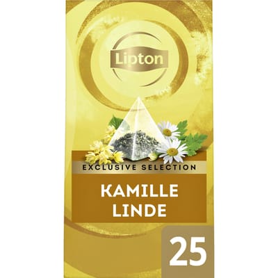 Lipton Thee kamille linde - Doos 25 stuks x 1,28 gram