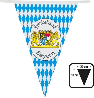 Boland - PE vlaggenlijn 'Freistaat Bayern' - Geen thema - Bierfest